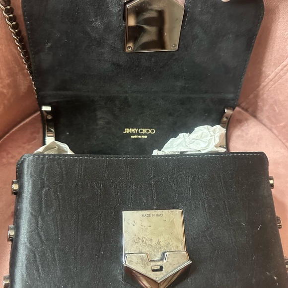 Authentic Jimmy Choo Lockett City cross body bag. - Picture 3 of 5